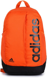 orange adidas backpack