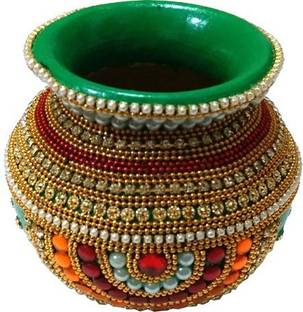 Flipkart Com Aabhaas Design Home Decorative Terracotta Kundan