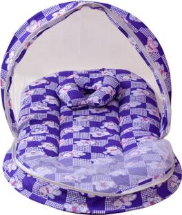 No Kidding New Born Baby Bedding Set With Protective Mosquito Net