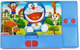 | IndusBay Doraemon Cartoon Theme Art Plastic Pencil Box - Box | IndusBay Doraemon Cartoon Theme Art Plastic Pencil Box - Box