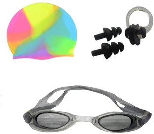 swimming cap and goggles price