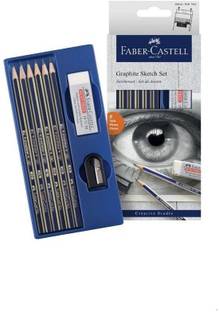 Faber Castell Graphite Castell 9000 Pencil Set Pack Of 6 Pencil Price In India Buy Faber Castell Graphite Castell 9000 Pencil Set Pack Of 6 Pencil Online At Flipkart Com