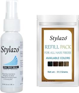 Stylazo Combo Pack Hair Fiber Hold Spray 35 Ml Building Refill Hair Loss Concealer 31 5g Black Reviews: Latest Review of Stylazo Combo Pack Hair Fiber Hold Spray 35 Ml Building Refill Stylazo Combo Pack Hair Fiber Hold Spray 35 Ml Building Refill Hair Loss Concealer 31 5g Black Reviews: Latest Review of Stylazo Combo Pack Hair Fiber Hold Spray 35 Ml Building Refill