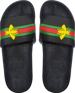 gucci slides with butterfly