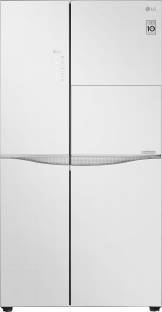 LG 675 L Frost Free Side by Side Refrigerator  with with Door Cooling and Smart ThinQ(WiFi Enabled)