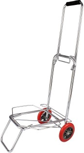 stainless steel luggage trolley