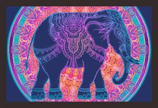 Mad Masters Mad Masters Beautiful Hand Drawn Tribal Style Elephant