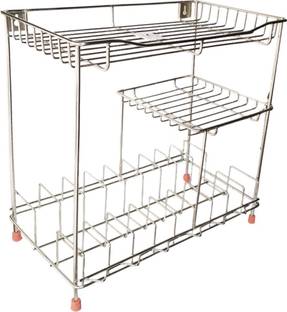 Bengal Portable Stainless Steel Kitchen Dish Rack Steel Kitchen