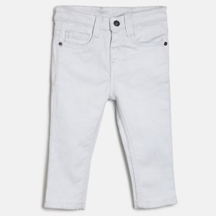 MINI KLUB Regular Baby Boys White Jeans 