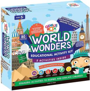 Genius Box Learning and Educational Toys for Children: World Wonders Activity Kit / Educational Kit / Learning Toy / STEM