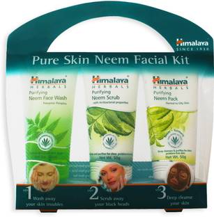 Himalaya Pure Skin Neem Facial Kit Price In India Buy Himalaya Pure Skin Neem Facial Kit Online At Flipkart Com
