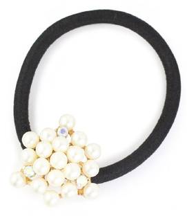 Keen 500 Black Rubber Band Elastic Silicone Hair Ties Hair