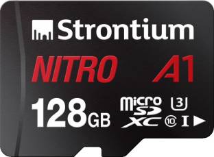 Strontium Nitro A1 128 GB SDXC UHS Class 1 100 Mbps  Memory Card