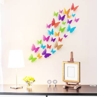 Jaamsoroyals Medium Butterfly Wall Decals Sticker Price In India
