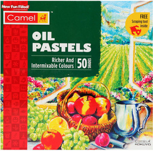 Art Craft Supplies Artists Pencils Charcoal High Quality Pigment Camlin Kokuyo Supreme Oil Pastel Set 50 Shades Multicolor Bortexgroup Com Shop online for wide range of oil pastels from top brands on snapdeal. 50 shades multicolor bortexgroup