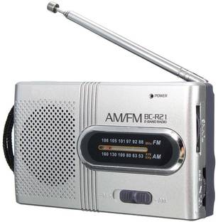 Singtronics BC-R21 Mini Portable AM FM Telescopic Antenna Radio DC 3V World  Receiver Speaker FM Radio - Singtronics : Flipkart.com