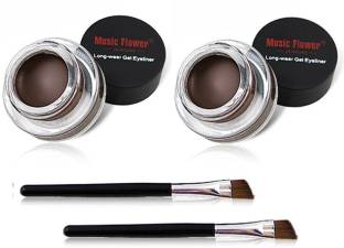 Make line Water Proof & Smudge Proof Gel Eyeliner - Best Brown 6 g