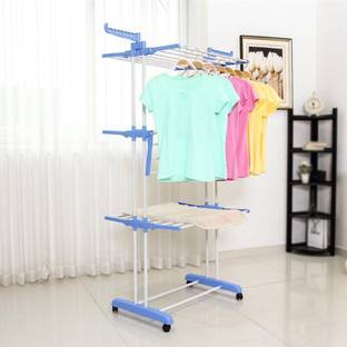 Kawachi Steel Floor Cloth Dryer Stand Double Pole K470 Price In