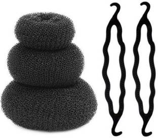 Jampak Hair Donut Bun Maker Hair Ring Styler Maker Round Chignon