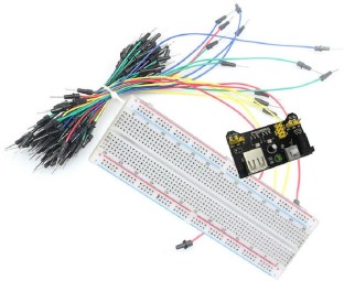 MB-102 830 Point Prototype Breadboard & Power Supply & 65pcs Jump Cable Wire 