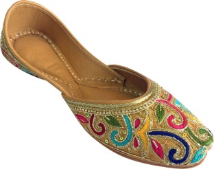 Step n Style Ethnic Women Shoes Traditional Juti Indian Handmade Mojari Flip-Flops SS2