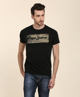 Pepe jeans black t shirt clearance