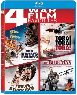 War Films 4 Movies Collection: Von Ryan's Express + Tora! Tora! Tora! + The Blue Max + Twelve O’clock High (4-Disc)