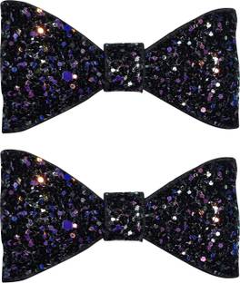 Generic Kawaii Eyeball Hair Bow Bands Skull Stud Black By