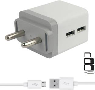 ShopMagics Wall Charger Accessory Combo for Sansui Horizon 1, Sansui Horizon 2, Sansui S50 Smartphone,...