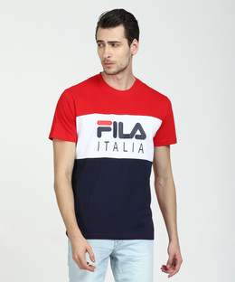 Dark Blue, Red, White T-Shirt 