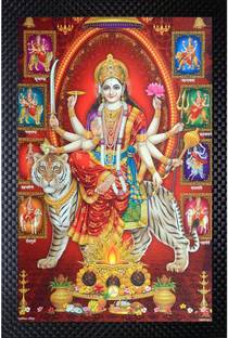 Janki God Durga Mata Online Wall Paintings For Home And Temple