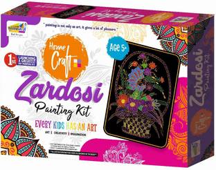 Mansaji Diy Beautiful Zardosi Painting Kit Kids Reviews: Latest Review of  Mansaji Diy Beautiful Zardosi Painting Kit Kids | Price in India |  Flipkart.com