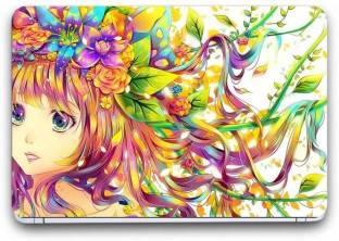 i-Birds Animated Girl Wallpaper Exclusive Laptop Skin Sticker Decal  Wallpaper (15 Inch x 10 Inch)