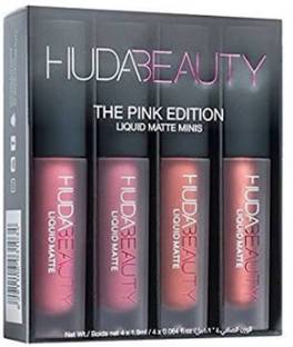 Huda Beauty New Set Of 12 Liquid Creamy Rouge A Levres