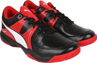puma non marking shoes for badminton