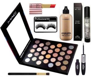 M A C Look In A Box Mini Set Of 5 Lipstick Face Body Foundation120ml