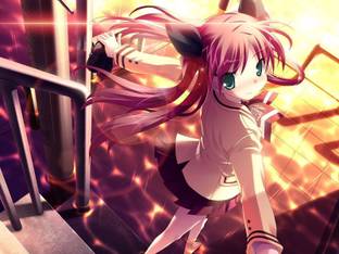 Athah Anime Denpa Onna To Seishun Otoko Blue Hair Long Hair