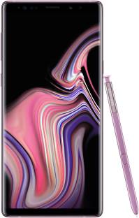 Currently unavailable Add to Compare SAMSUNG Galaxy Note 9 (Lavender Purple, 128 GB) 4.62,120 Ratings & 272 Reviews 6 GB RAM | 128 GB ROM | Expandable Upto 512 GB 16.26 cm (6.4 inch) Quad HD+ Display 12MP + 12MP | 8MP Front Camera 4000 mAh Lithium-ion Battery Brand Warranty of 1 Year Available for Mobile and 6 Months for Accessories ₹73,600 Free delivery Upto ₹17,000 Off on Exchange Bank Offer