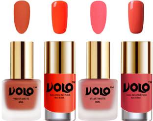 Volo Extra Shine And Dull Velvet Matte Nail Polish Duo Combo Reddish Orange Metallic Golden Passion Red Gold Chrome Price In India Buy Volo Extra Shine And Dull Velvet Matte Nail First up are the oranges.