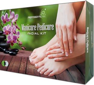 PROFESSIONAL FEEL Manicure-Pedicure Facial Kit, Suitable For All Age, All Type of Skin solution
