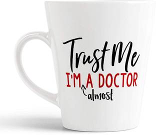 Ikraft Trust Me I M Almost Doctor 12oz Lattemug Funny Printed Coffeemug Teamug Milk Cup Friend Gifts Ceramic Mug Reviews Latest Review Of Ikraft Trust Me I M Almost Doctor 12oz Lattemug