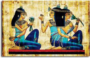 Pixelartz Canvas Painting Ancient Egypt Girl Brunette Without Frame Digital Reprint 23 Inch X 35 Inch Painting Price In India Buy Pixelartz Canvas Painting Ancient Egypt Girl Brunette