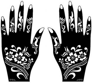 Ivana S Henna Tattoo Stencil Set 2 Women Girls Hand Finger Body Paint Temporary 24 Reviews Latest Review Of Ivana S Henna Tattoo Stencil Set 2 Women Girls Hand Finger Body Paint