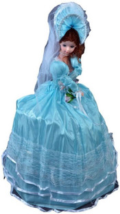 musical umbrella doll