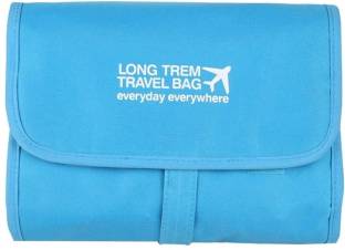 Kanha Polyester Folding Long Term Travel Bag Detachable Wash Shower Bag Cosmetic Make Up Case