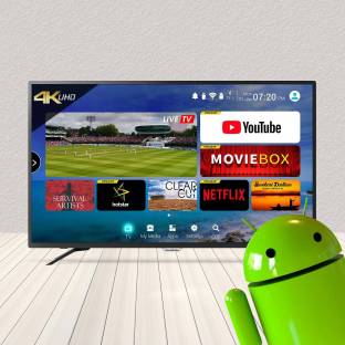CloudWalker 109 cm (43 inch) Ultra HD (4K) LED Smart Android Based TV