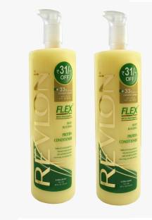 Revlon Flex Body Building Protein Conditioner 592ml Pack Of 2