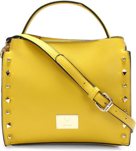 allen solly yellow handbag
