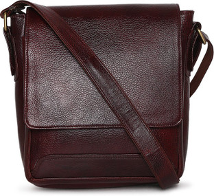 pure leather sling bag