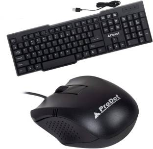 PRODOT kb-207s USB Keyboard with Mouse Wired USB Desktop Keyboard